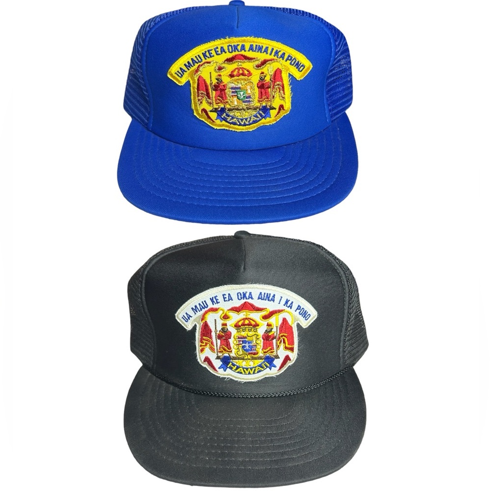 Vtg Hawaii “ The Life of the Land” Trucker Hat